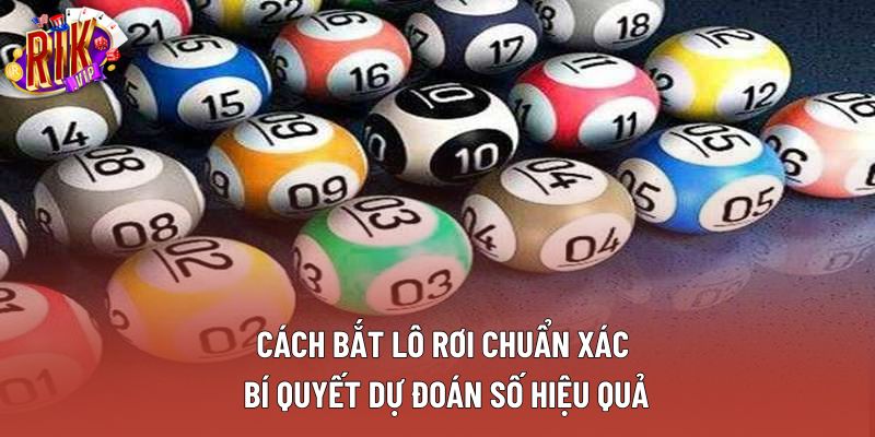 Cách Bắt Lô Rơi Chuẩn Xác: Bí Quyết Dự Đoán Số Hiệu Quả